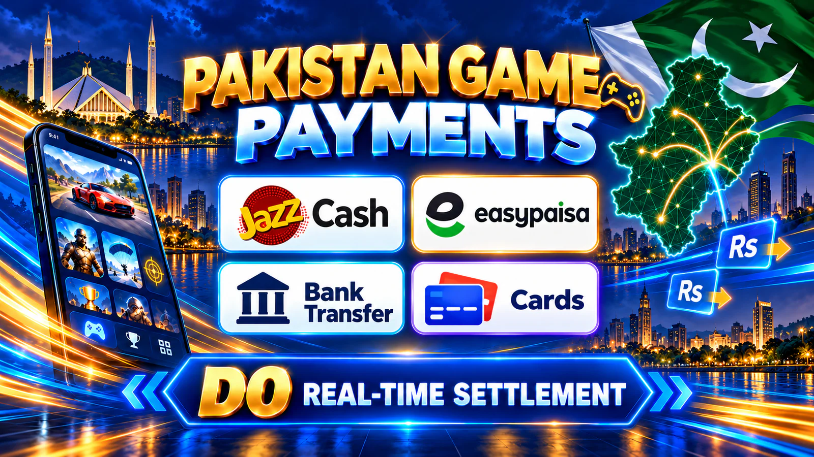 Pakistan payment infrastructure illustration